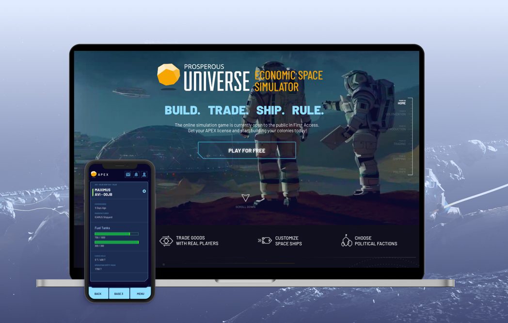 Prosperous Universe — project visual